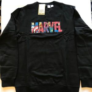 Men’s MARVEL Sweatshirt S,M,L,XL,XXL NEW With Tag